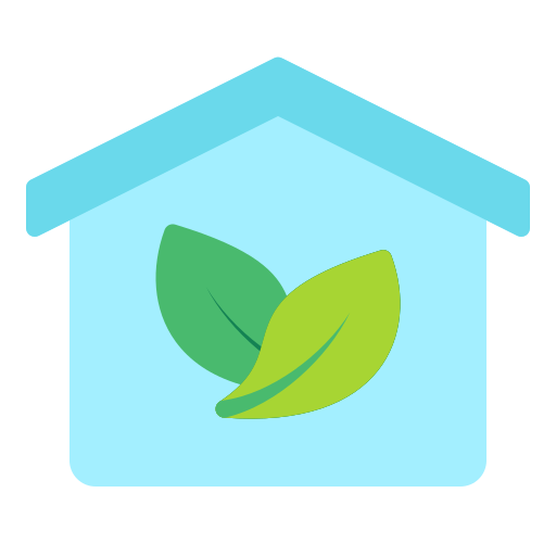 ekologiczny dom Generic Flat ikona