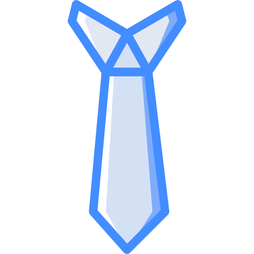 cravatta Basic Miscellany Blue icona