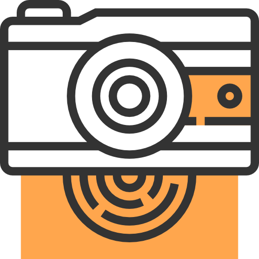 cámara fotográfica Meticulous Yellow shadow icono