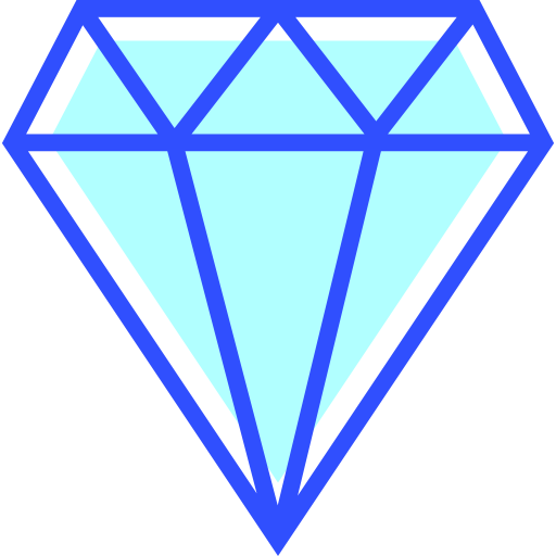 diamante Inipagistudio Lineal Color icono