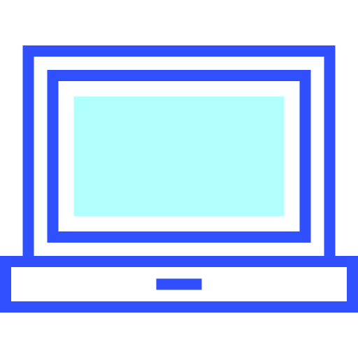 ordenador portátil Inipagistudio Lineal Color icono