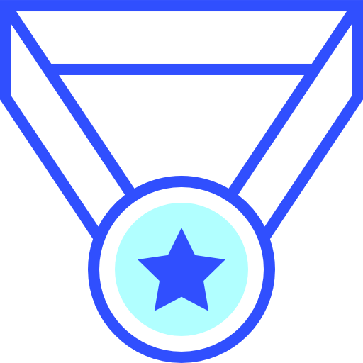 medal Inipagistudio Lineal Color ikona