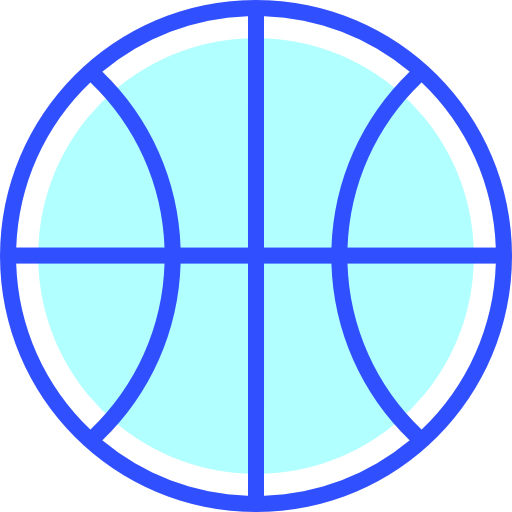 バスケットボール Inipagistudio Lineal Color icon