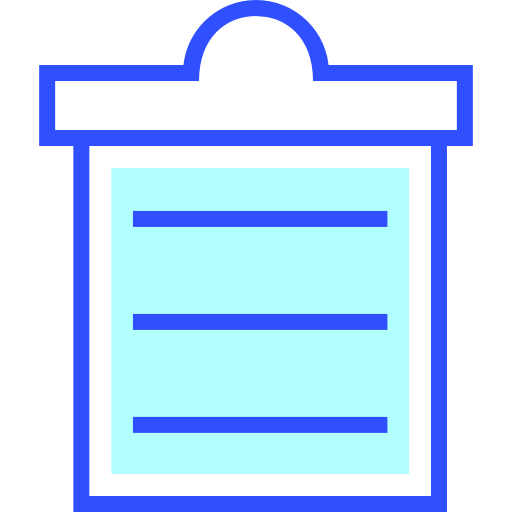 Clipboard Inipagistudio Lineal Color icon