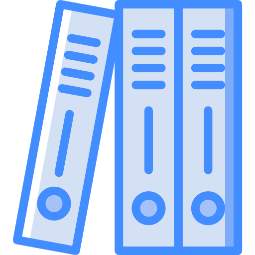 Archive Basic Miscellany Blue icon