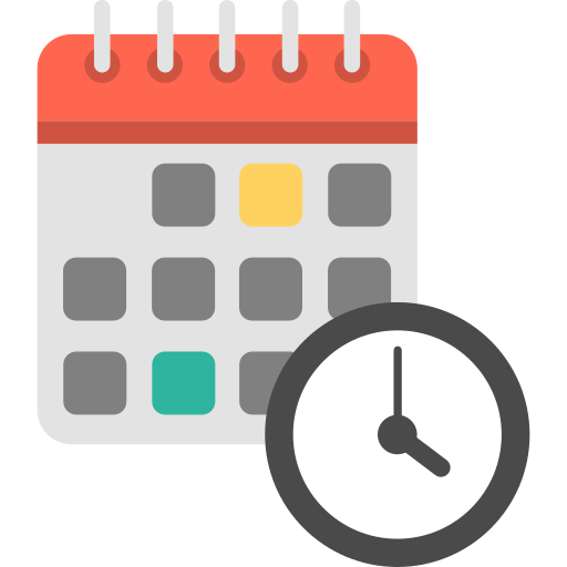 kalender Flaticons.com Lineal Color icoon