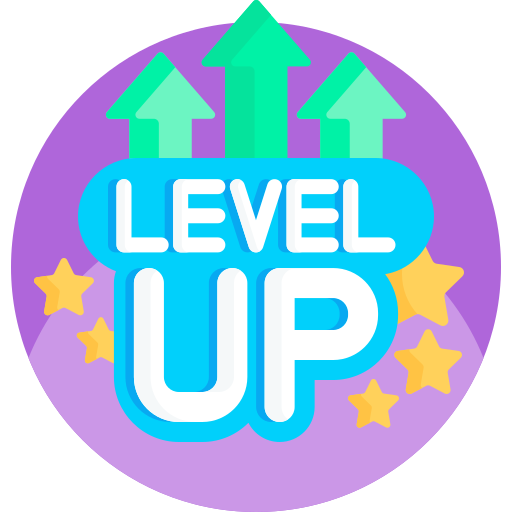 Level up Detailed Flat Circular Flat icon