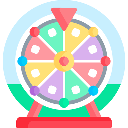 lotería Detailed Flat Circular Flat icono
