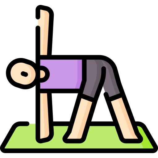postura de yoga Special Lineal color icono