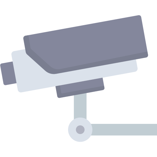 監視カメラ Dinosoft Flat icon