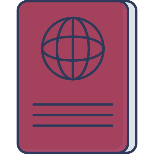 passaporto Dinosoft Lineal Color icona