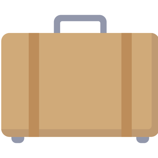 Luggage Dinosoft Flat icon