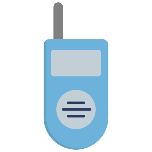 Walkie talkie Dinosoft Flat icon