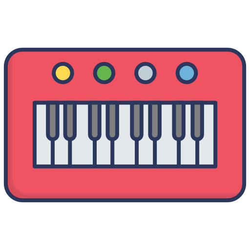 pianoforte Dinosoft Lineal Color icona