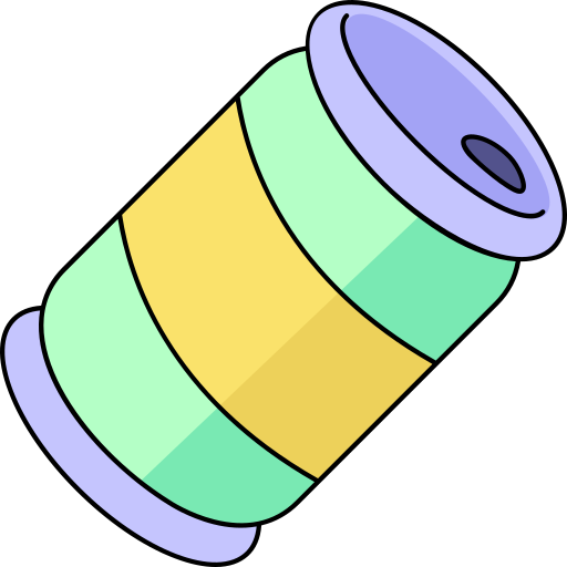Soda can Generic Thin Outline Color icon