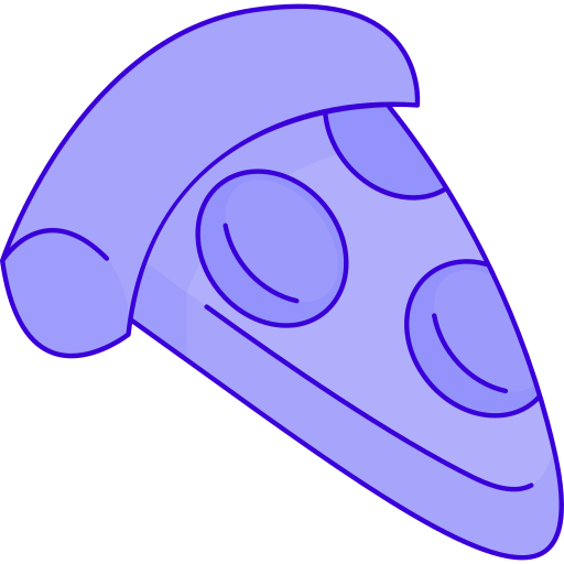 Пицца Generic Outline Color иконка