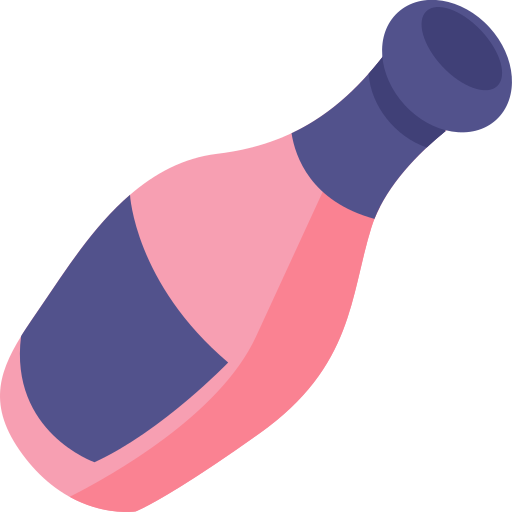 garrafa de vinho Generic Flat Ícone