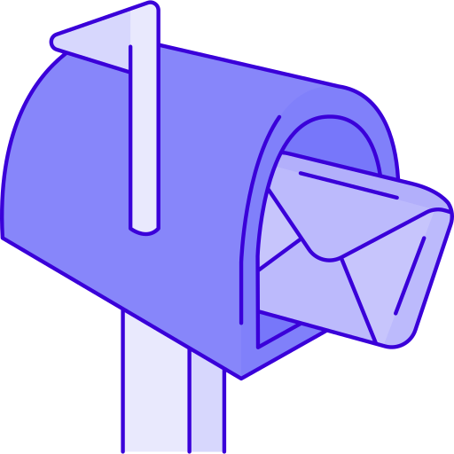 Mailbox Generic Outline Color icon