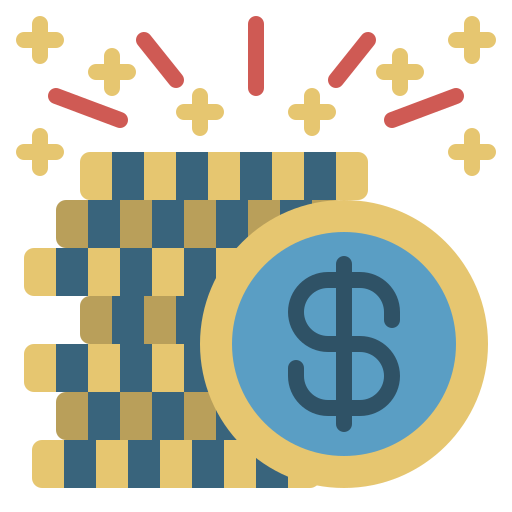 monete Generic Flat icona