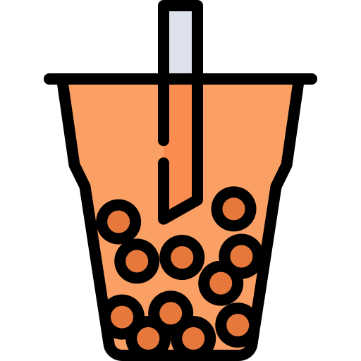 bubble-tee Generic Outline Color icon