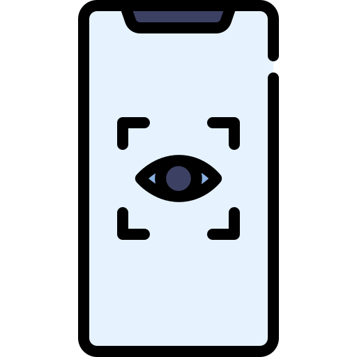 Eye scan Generic Outline Color icon