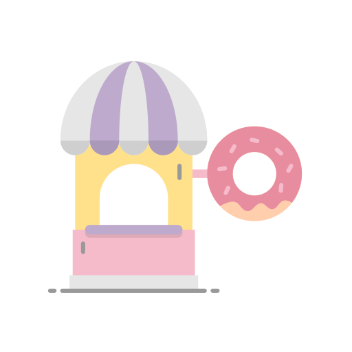 Donut shop Generic Flat icon