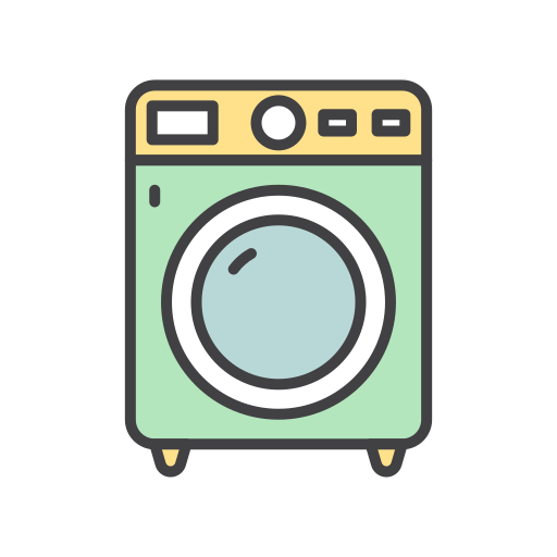 lavatrice Generic Outline Color icona