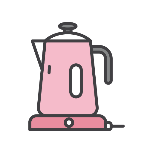 Электрический чайник Generic Outline Color иконка