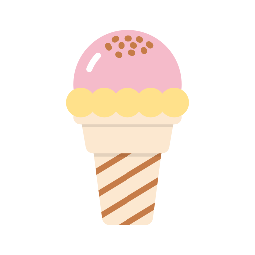 sorvete de casquinha Generic Flat Ícone