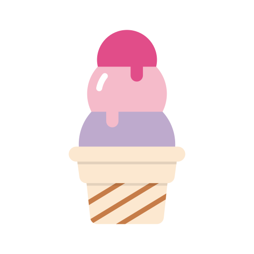 cucurucho de helado Generic Flat icono