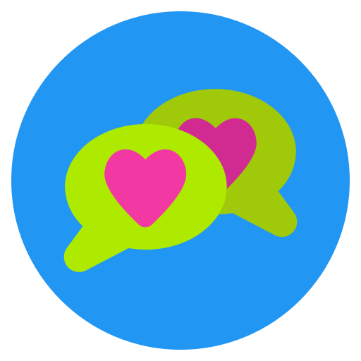 mensaje de amor Generic Flat icono