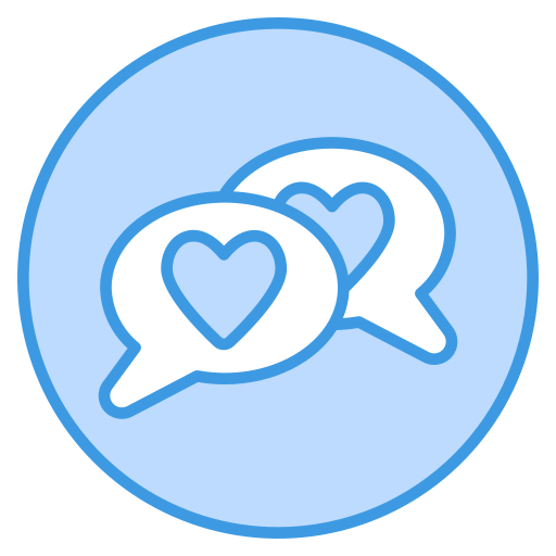messaggio d'amore Generic Blue icona