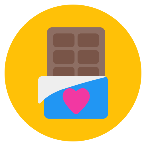 barra de chocolate Generic Flat icono