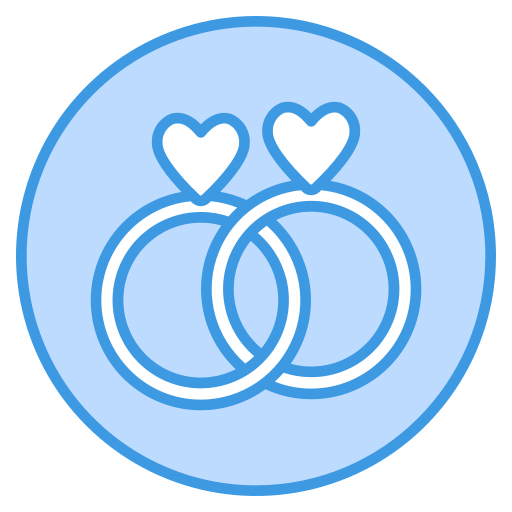 Свадебные кольца Generic Blue иконка