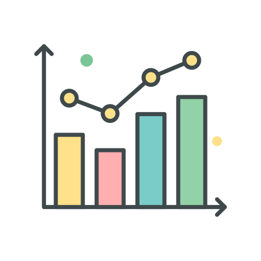 grafico Generic Outline Color icono