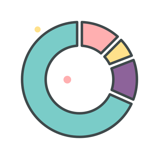グラフ Generic Outline Color icon