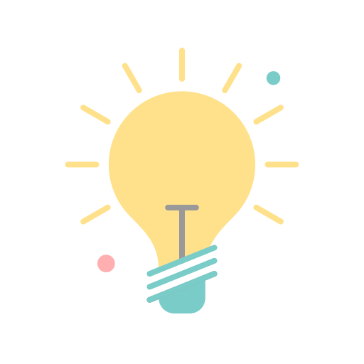 Lightbulb Generic Flat icon