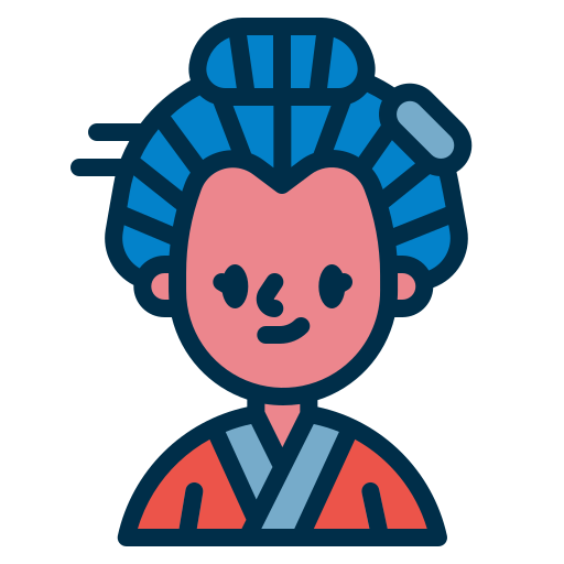 japanisch Generic Outline Color icon