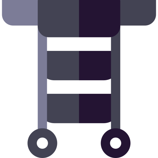 chariot Basic Straight Flat Icône