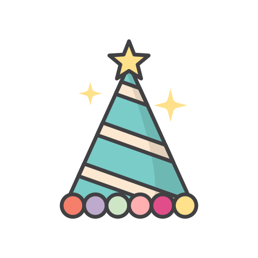 partyhut Generic Outline Color icon