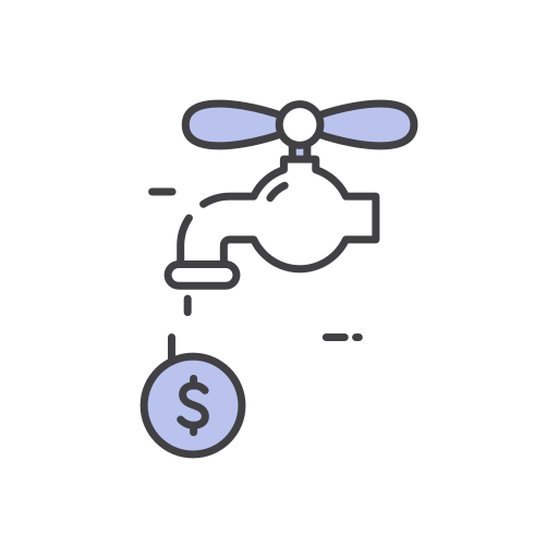 flujo de dinero Generic Fill & Lineal icono