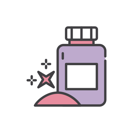 Glitter Generic Outline Color icon
