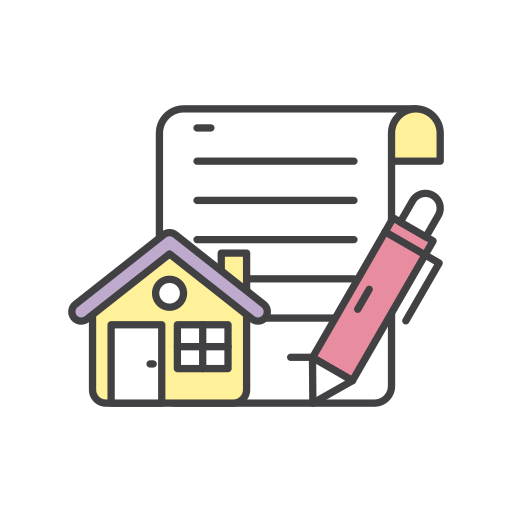 Mortgage Generic Outline Color icon