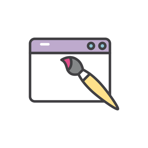 ウェブデザイン Generic Outline Color icon