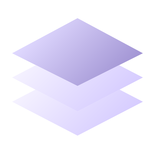 Layer Generic Flat Gradient icon