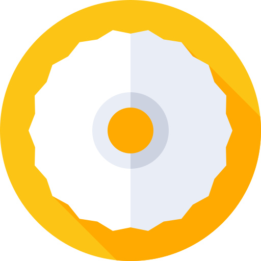 원형톱 Flat Circular Flat icon