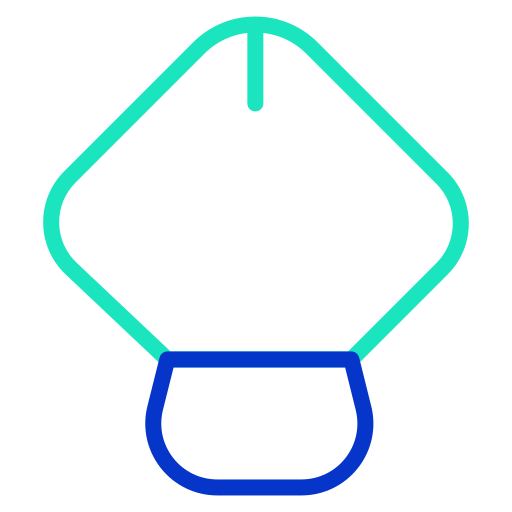 Path Generic Blue icon