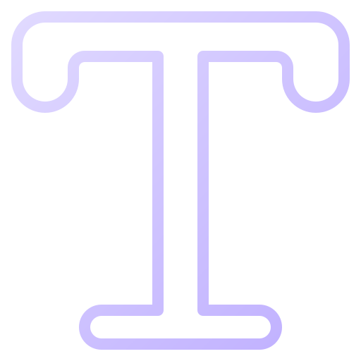 type Generic Gradient icoon