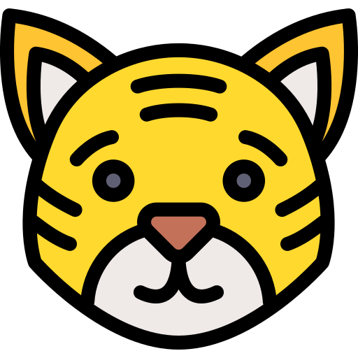 tygrys Generic Outline Color ikona
