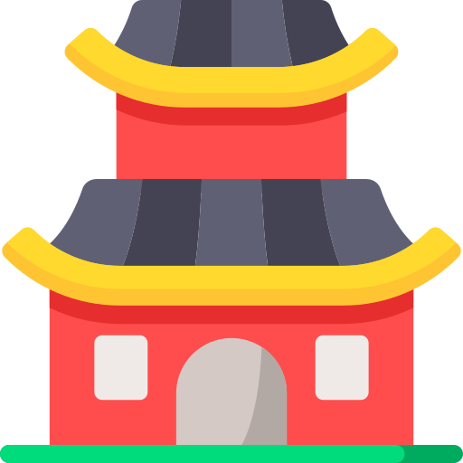 templo chino Generic Flat icono